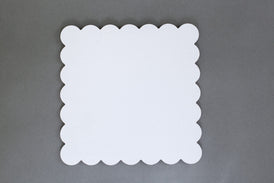 coated cake board