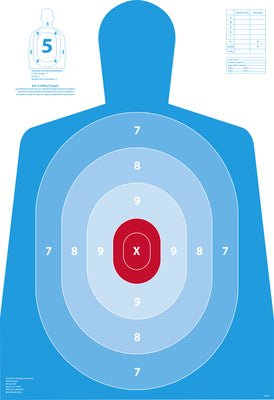 B27-E Official Silhouette Range Target