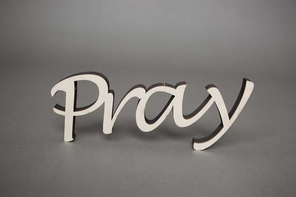 Pray Cutout